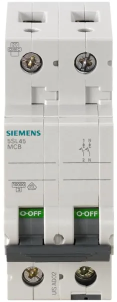 Siemens Automatsikring 230v 10ka 1+n-p c 16a